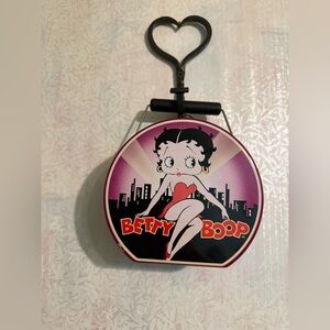 Vintage 2005 Betty Boop Round Lunch Box, In Good Condition, Great For Collectors